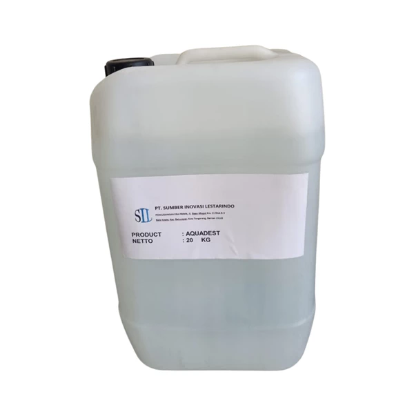 Aquadest / Air suling 20 liter Per jerigen 